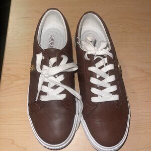 Ralph Lauren Brown Sneakers Size 8
